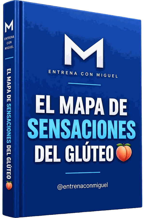 Portada de la guia gratuita El mapa de sensaciones del gluteo, de Entrenaconmiguel